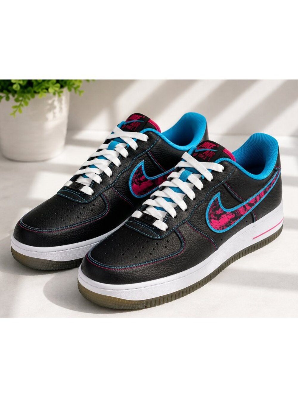 Nike Air Force 1 DD9183-001 Miami Nights Men’s Size 9 EUC